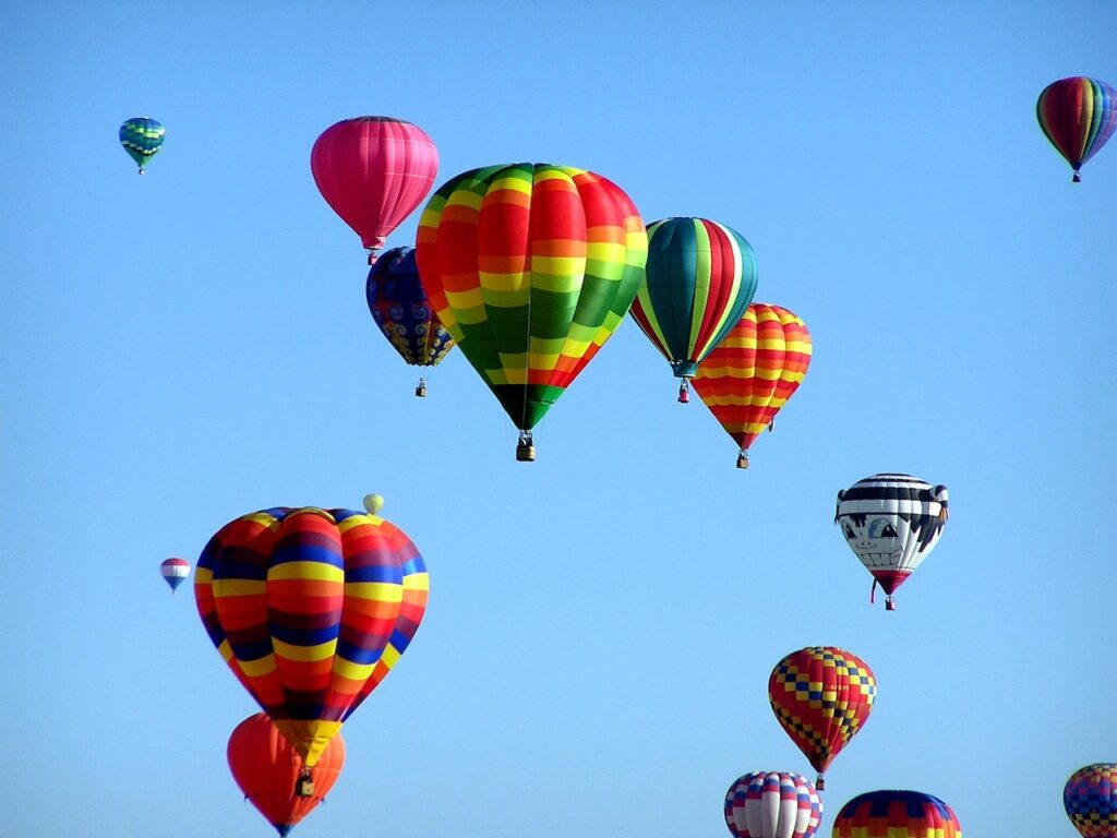hot air balloon mexico city